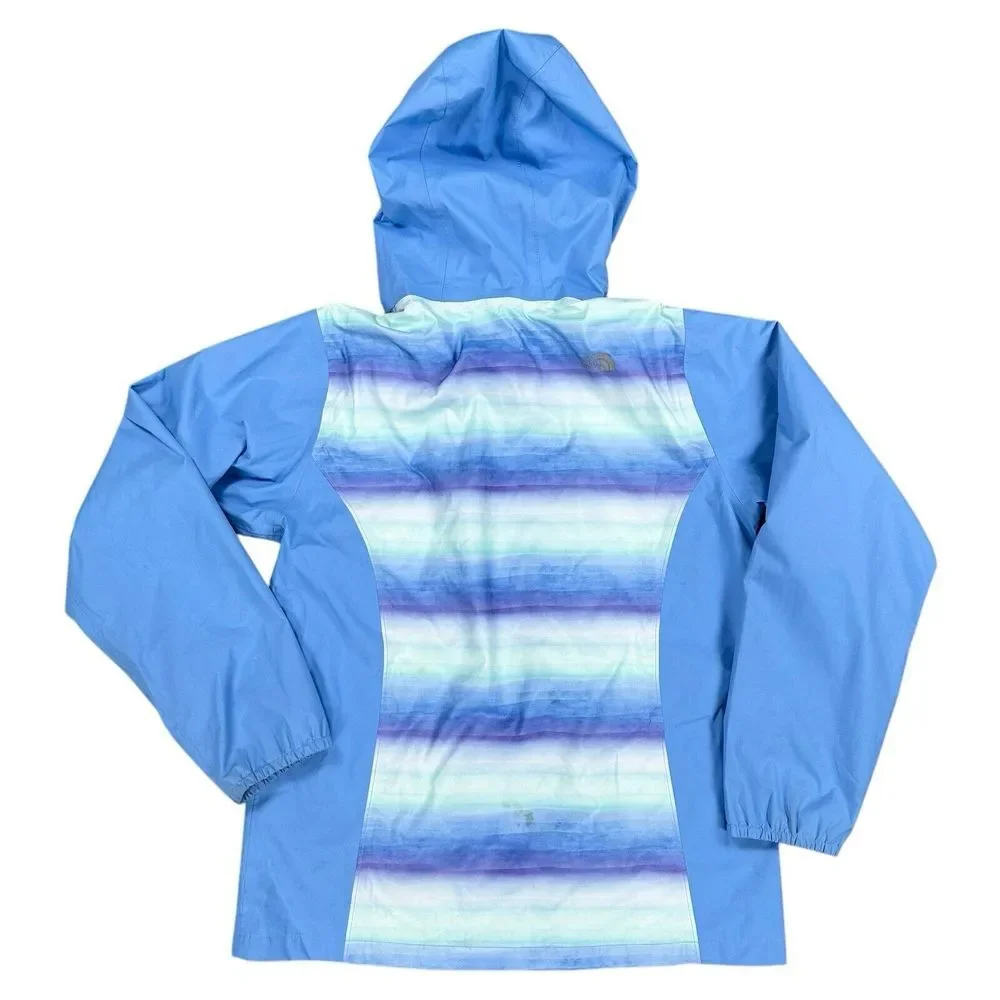 The North Face Girls Size XL‎ Dryvent Full Zip Rain Jacket Hooded Mesh Lined